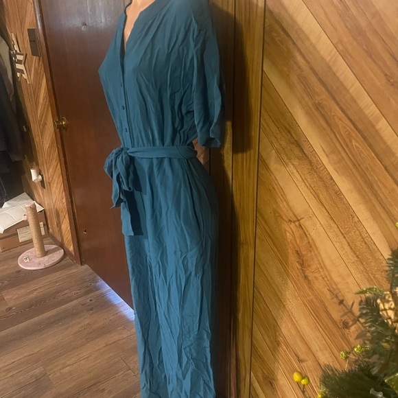 Boden Women’s Size 6R Blue Viscose Bryony Jumpsuit - Picture 7 of 13